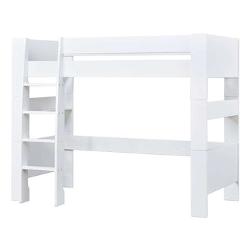 Hoppekids PURE - Loftsäng - 90x200 cm - Vit 