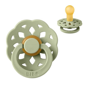 BIBS Rund Boheme Napp - Str. 1 - Naturgummi - Sage