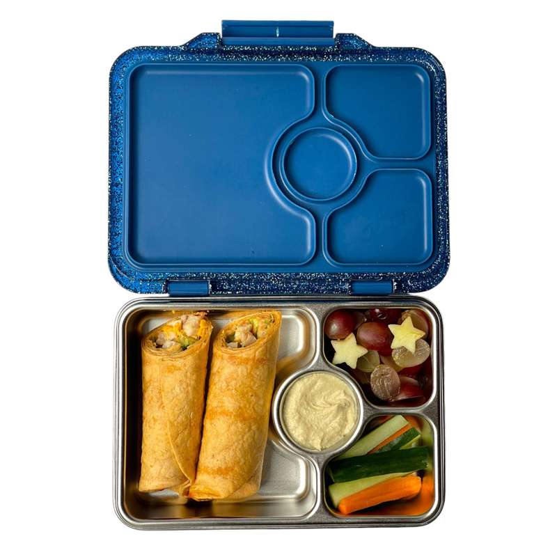 Yumbox Matlåda - Prêt - 4 fack - Twilight Blue Glitter