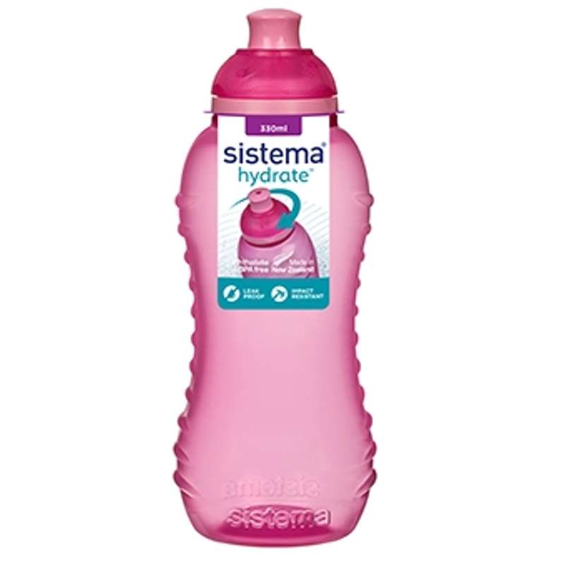 Sistema Drickflaska - Twist'n'Sip Squeeze - 330ml - Rosa 