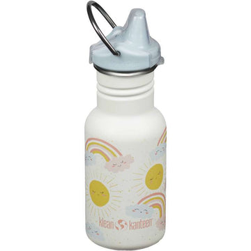 Klean Kanteen Classic Drickflaska - Kid SippyCap - 355ml - Regnbågar 