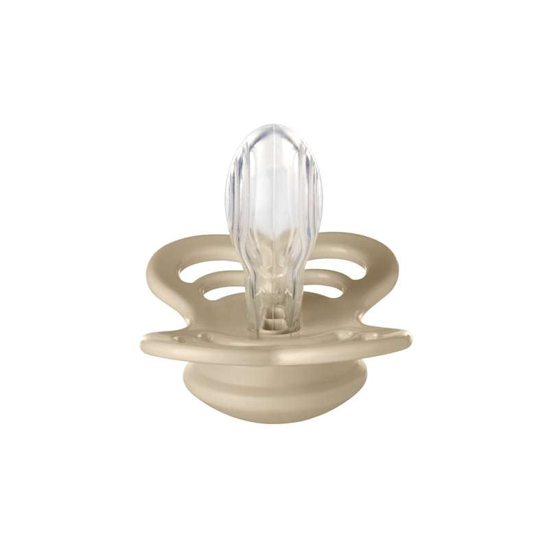 BIBS Symmetrisk Supreme Napp - Stl. 2 - Silikon - Vanilla