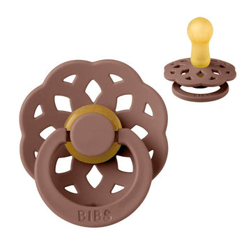 BIBS Rund Boheme Napp - Stl. 2 - Naturgummi - Woodchuck