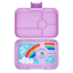Yumbox Matlåda - Tapas XL - 4 rum - Seville Purple/Rainbow 
