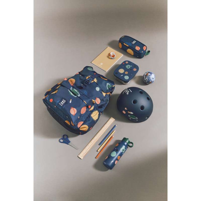 Liewood Falk Dricksflaska - Rostfritt Stål - 350ml - Universe/Classic Navy