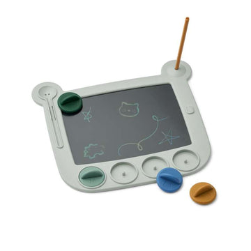 Liewood Venzora LCD Tavel med Stämplar - Dove Blue Multi Mix 