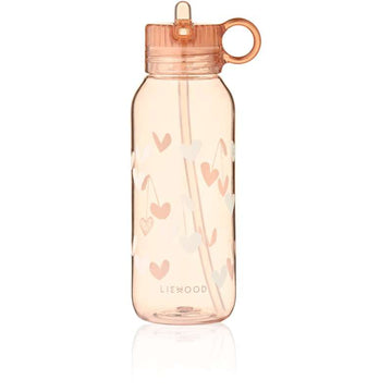 Liewood Yang Drickflaska - Tritan m. Silikonöverdrag - 500 ml. - Sweethearts/Pale Tuscany 