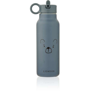 Liewood Falk Drickflaska - Rostfritt Stål - 350ml - Mr. Bear/Val blå 