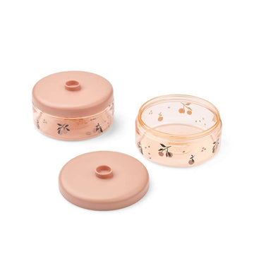 Liewood Dominique Matlådor - Tritan - 2-pack - 500 ml - Persika/Snäcka 