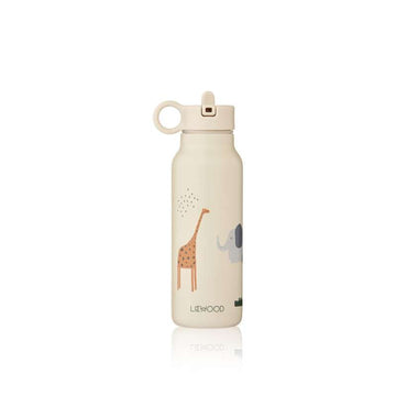 Liewood Falk Drickflaska - Rostfritt Stål - 350ml - Safari/Sandy Mix 