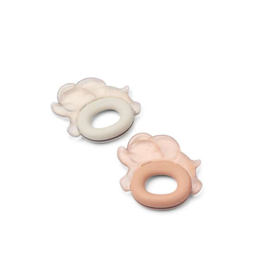 Liewood Rita Kylande Elefantbitringar - 2 st - Pale Tuscany/Sandy