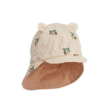 Liewood Gorm Vändbar Solhatt m. Öron - Hör - Peach Seashell/Pale Tuscany 