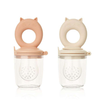 Liewood Miranda Smagsprover - 2-pack - Katt - Toscana Ros/Äppelblom 