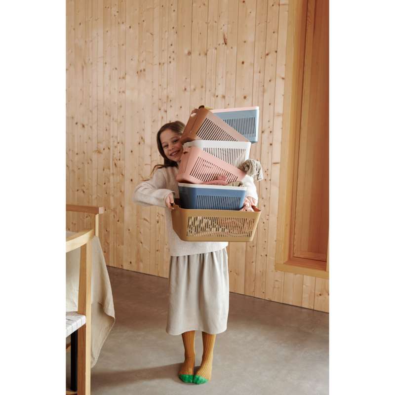 Liewood Makeeva Kurv - Liten - 4-Pack - Sandy 