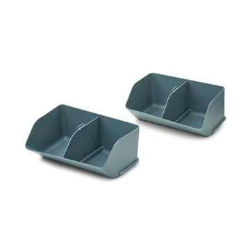 Liewood Rosemary Förvaringslåda - Medium - 2-pack - Valblå 
