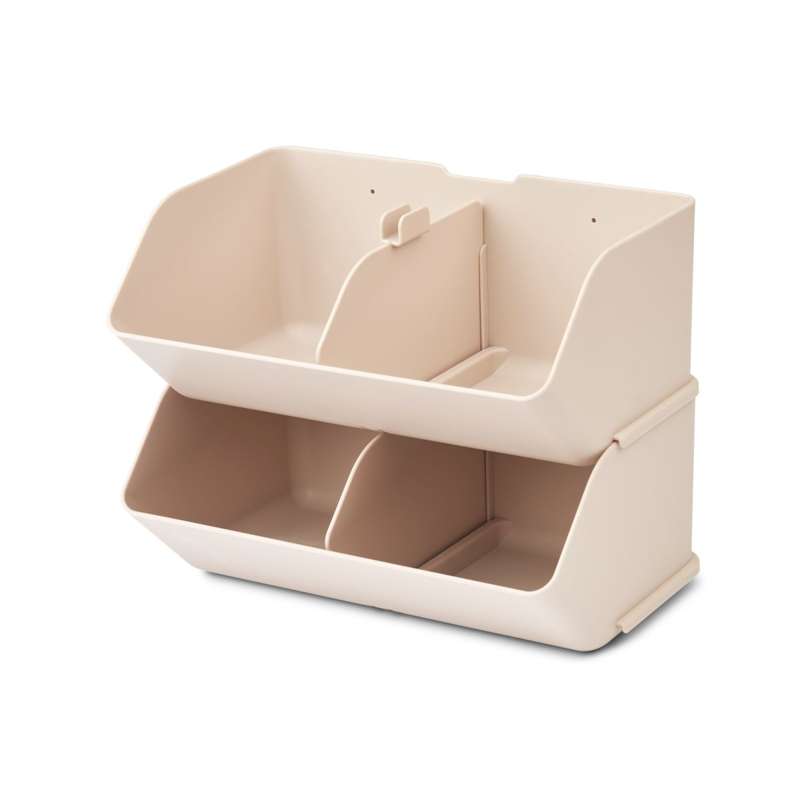 Liewood Rosemary Förvaringslåda - Medium - 2-pack - Sandy 