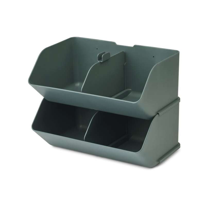 Liewood Rosemary Förvaringslåda - Medium - 2-pack - Valblå 