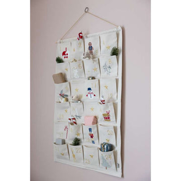 Cam Cam Copenhagen Julkalender - GOTS - Beige
