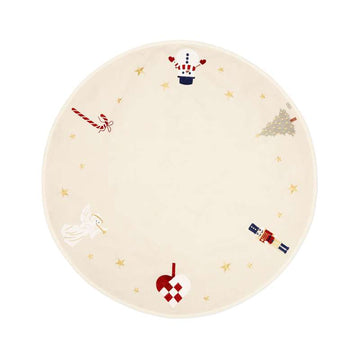 Cam Cam Copenhagen Julgransmatta - GOTS - Beige