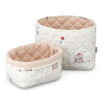 Cam Cam Copenhagen Quiltade Förvaringskorgar - 2 st. - OCS - Carousel 