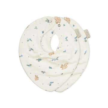 Cam Cam Copenhagen Bandana Savlesmäk - 2-pack - GOTS - Blåbär 