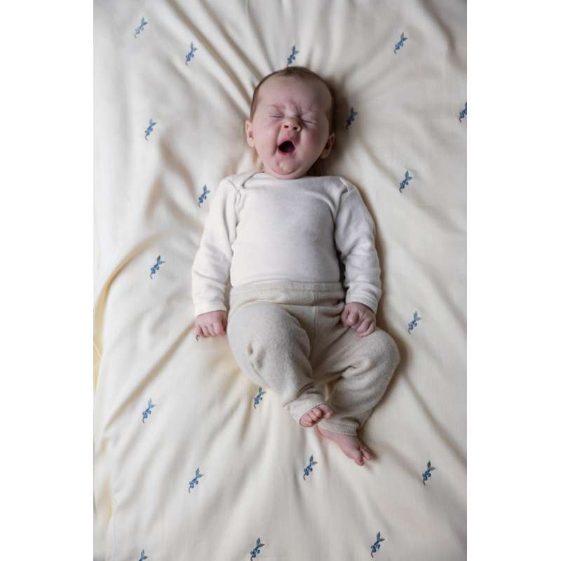 Cam Cam Copenhagen Sängkläder - Baby - Broderad - GOTS - Blåbär 