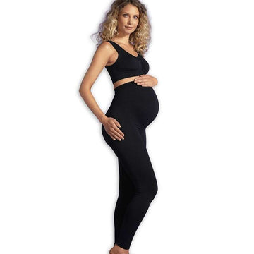 Carriwell Mum to Be Ventleggings med stödjande funktion - svart 