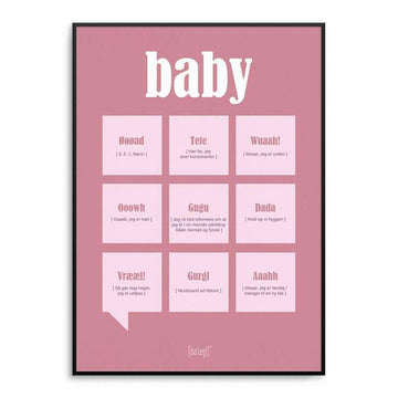 Dialägt Baby girl - flera storlekar 