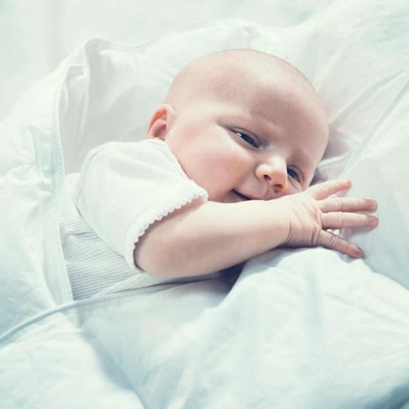 Fossflakes Nordic Sleep Babydyne- och Pudesätt - 70x100 cm. 