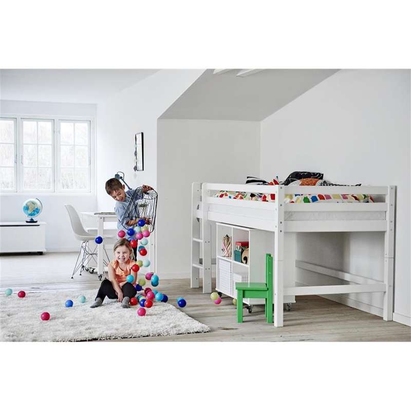 Hoppekids ECO Dream - Halvhög Modul - Flera Storlekar - Vit 