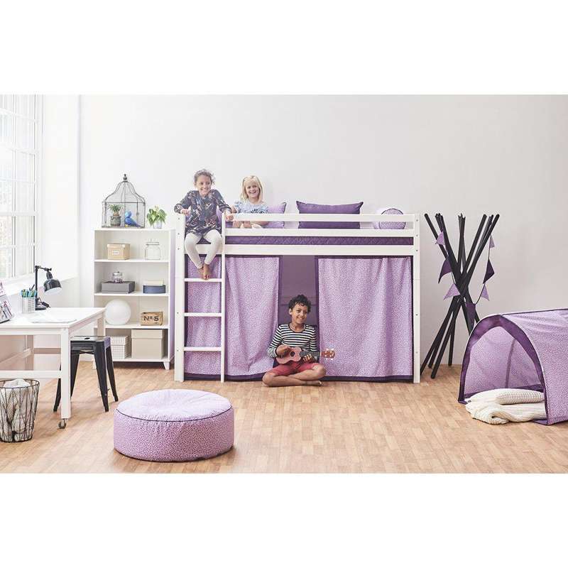 Hoppekids ECO Dream - Mellanhög säng - 90x200 cm. - Vit 