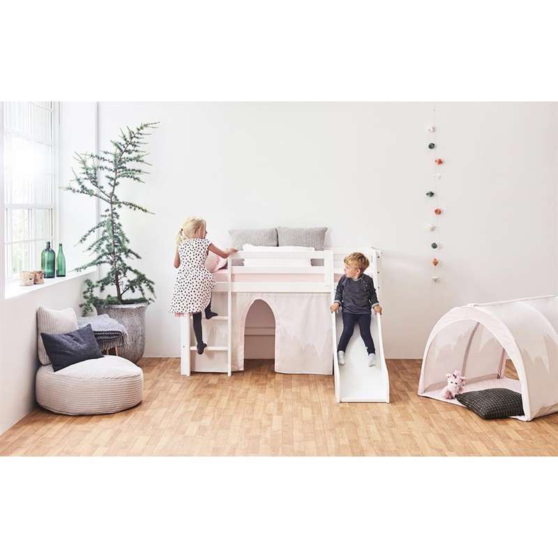 Hoppekids ECO Dream - Sänghäst till Rutsjebana - Flera Storlekar - Vit 