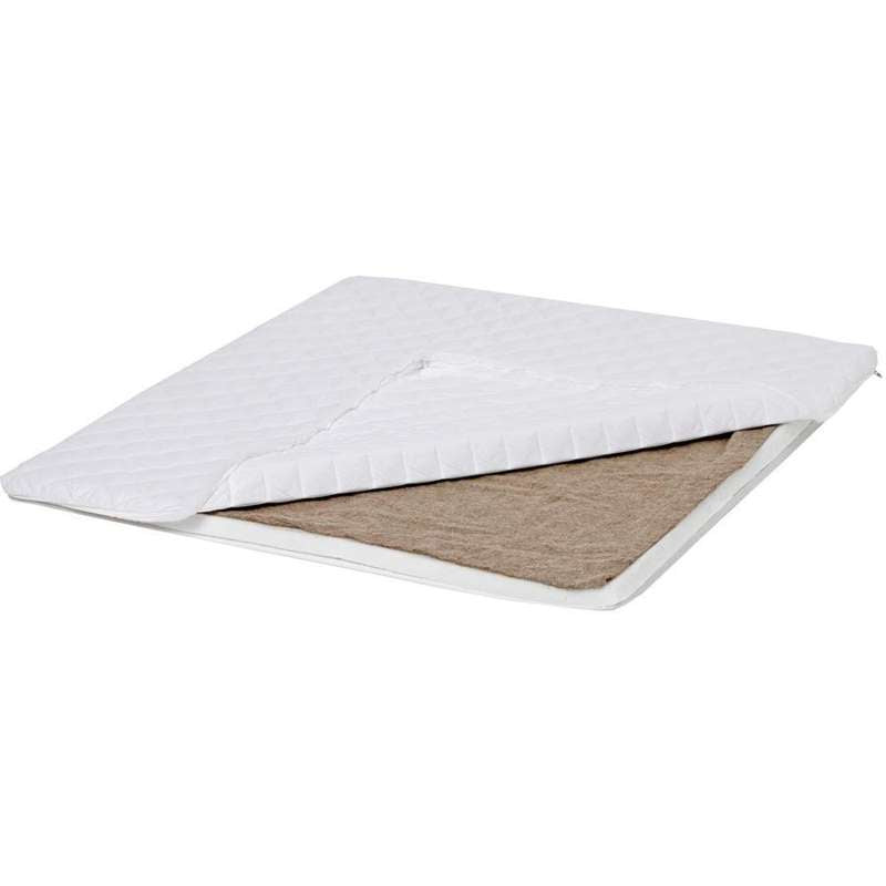 Hoppekids Kryddgårdsmadrass - 80x86x3 cm. - Vit 