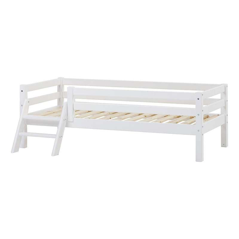 Hoppekids ECO Dream - Liten trappa till soffsäng 70x160 cm. - Vit 