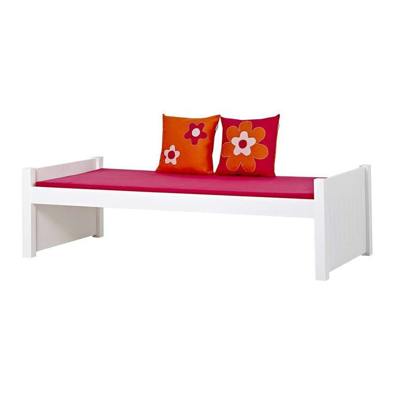 Hoppekids NOAH DELUXE - Juniorsäng - 2 Mellangavlar - 90x200cm - Vit 