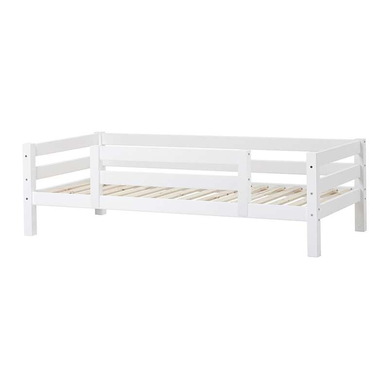 Hoppekids ECO Luxury - Soffbed m. Rygglän och 1/2 Sänghäst - Flera Storlekar - Vit 