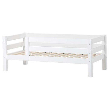 Hoppekids ECO Luxury - Sängsoffa m. Ryggstöd och Sänghäst - Flera Storlekar - Vit 