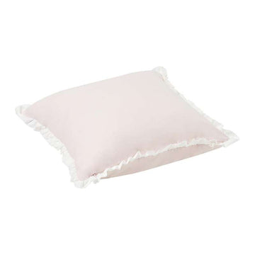 Hoppekids Kudde m. Volanger - WINTER WONDERLAND - Rosa 
