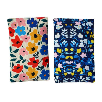 Yumbox Ice Pack Duo - Kylklampar - Poppies & Blue Flowers