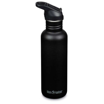 Klean Kanteen Classic Drickflaska - Flip/Seal SportCap - 800ml - Svart 