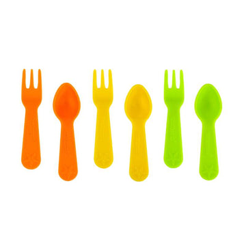 Lunch Punch Minisk och Minigaffel - 3 Set - Bright 