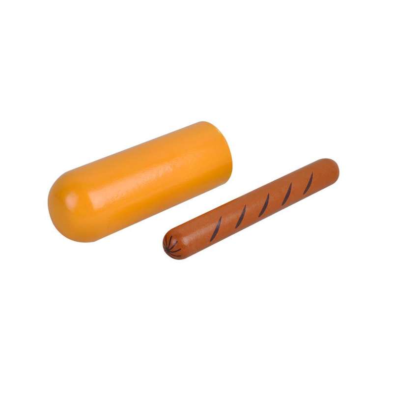 MaMaMeMo Leksaksmat i Trä - Fransk Hotdog 
