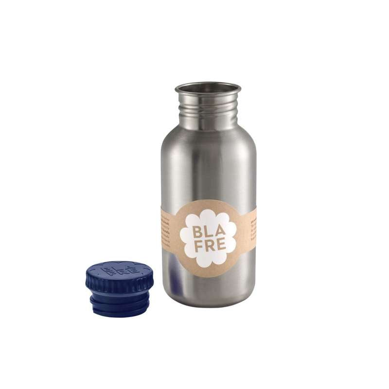 Blafre Dricksflaska i Stål - 500 ml. - Mörk Blå 