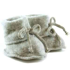 Engel Natur Baby Futter - Ren Ullfleece - Grå Melange 