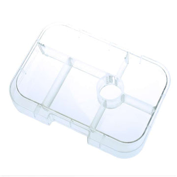Yumbox Insatsbricka - Original Bricka - 6 fack - Transparent 