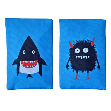 Yumbox Ice Pack Duo - Kylklampar - Monster & Shark