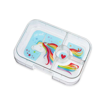 Yumbox Insatsbricka - Panino Bricka - 4 fack - Unicorn 