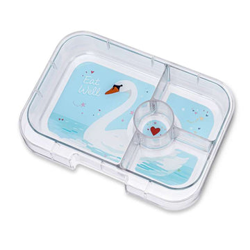 Yumbox Insatsbricka - Panino Tray - 4 fack - Swan
