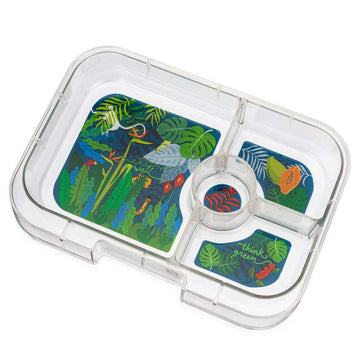 Yumbox Insatsbricka - Panino Tray - 4 fack - Jungle