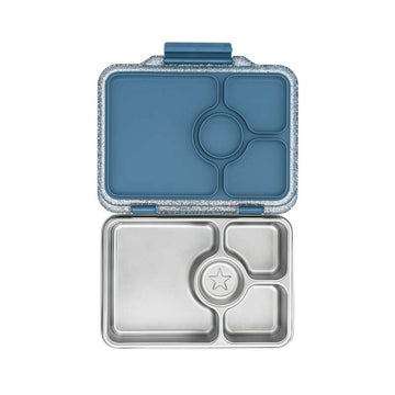 Yumbox Matlåda - Prêt - 4 fack - Paris Blue Glitter